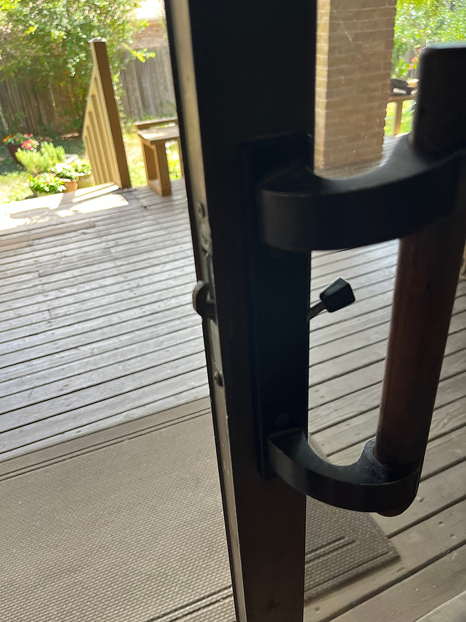 Patio door lock-1